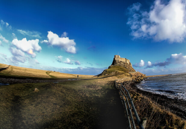 Lindisfarne Castle on Holy Island